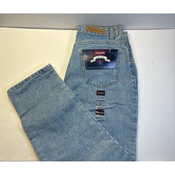 Bill Blass Jeans Easy Fit, Short Length (size 10) NWT (Vintage 80s-90s) - Picture 1 of 10